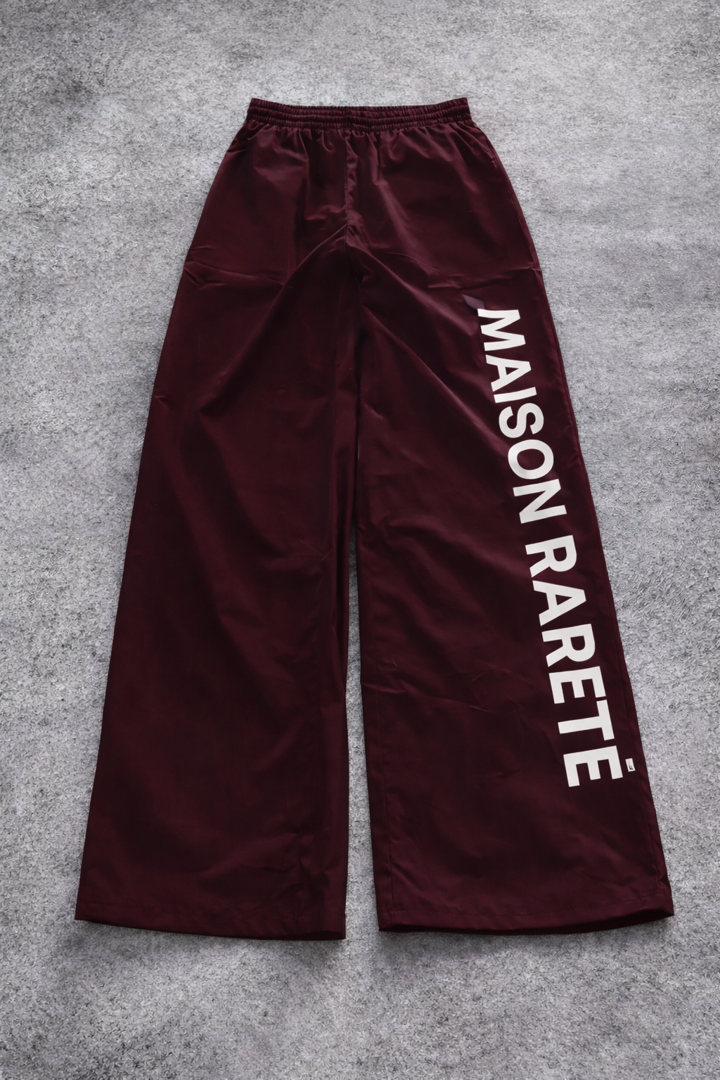 MAISON RARETÉ — Signature Wide-Leg Track Pant