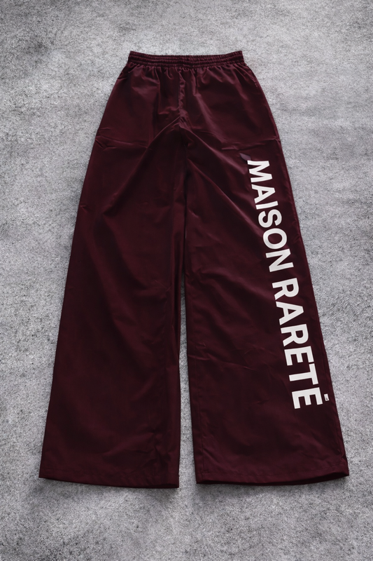 MAISON RARETÉ — Signature Wide-Leg Track Pant